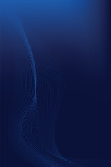 blue abstract wave background