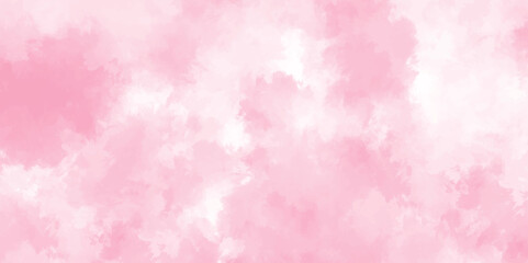 Abstract rose pink Watercolor background. bright and shinny lovely soft texture for design. Decorative soft pink paper texture. brush painted fantasy pastel pink watercolor background.