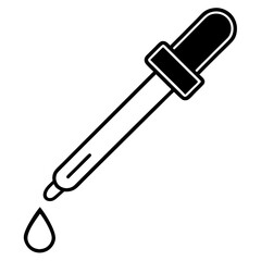 Dropper image is a black and white icon