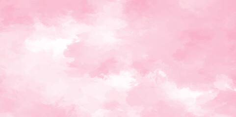 Abstract rose pink Watercolor background. bright and shinny lovely soft texture for design. Decorative soft pink paper texture. brush painted fantasy pastel pink watercolor background.