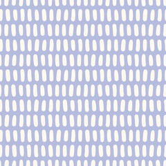Pastel Violet Purple Dashed Lines Seamless Vector Repeat Pattern