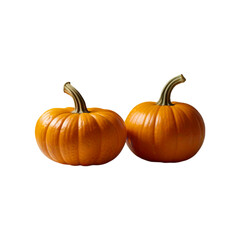 Pumpkins Isolated on a transparent background