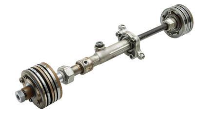 Car Drive Shaft isolated on transparent background, PNG