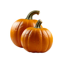 Pumpkins Isolated on a transparent background
