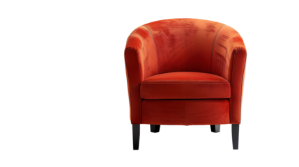 Chair isolated on transparent background, PNG