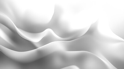 Fototapeta premium Minimalist abstract background with overlapping grey and white geometric shapes forming a clean, modern design.