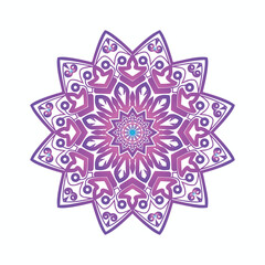 mandala Art color vector design 