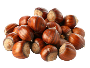 板栗栗子坚果食物食材营养健康元素