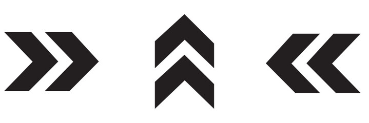 swipe up icon set , arrow icon , vector illustration on a white background 