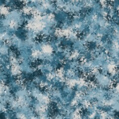 Dark grey blue, marble blue, dark pastel blue and quill grey chaotic brush strokes. Small stones or leaves pattern. Seamless hand drawn background.