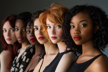 Obraz premium Diverse Beauty in Portraits