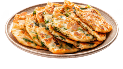 Delicious Savory Pancakes with Green Onions