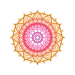 mandala Art color vector design 