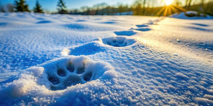 Large Rabbit Track