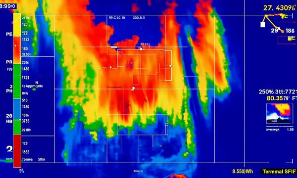 Thermal Image of an Area