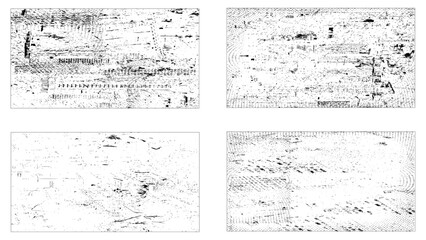 Grunge Urban Backgrounds set. Texture Vector. Dust Overlay Distress Grain ,Simply Place illustration over any Object to Create grungy Effect