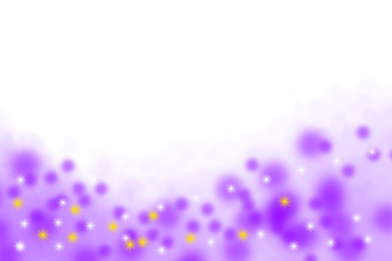 Purple Magic Smoke with Glitter, Twinkling Stars, and Glowing Stardust Particles