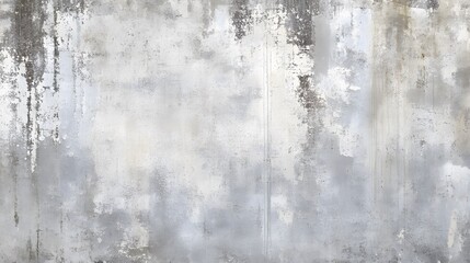 Fototapeta premium Gray plaster concrete wall texture with a rugged, industrial appearance