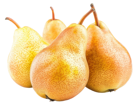 新鲜饱满梨子果肉多汁水果特写素材