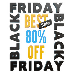 black friday marketing banner