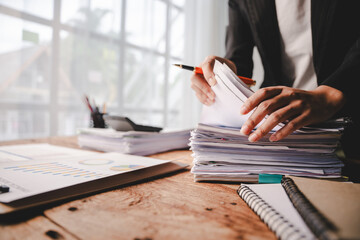 Employees who work with documents, search for documents, do income and expense accounting, tax...