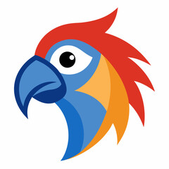 illustration of a parrot
