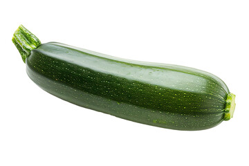 zucchini isolated on white background