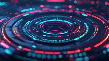 Futuristic Cryptocurrency Exchange Interface Design