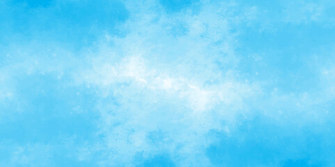 Abstract white and blue color frozen ice surface design background. oft sky blue watercolor sky and clouds, Light blue background with watercolor. gradient light white sky background with clouds.