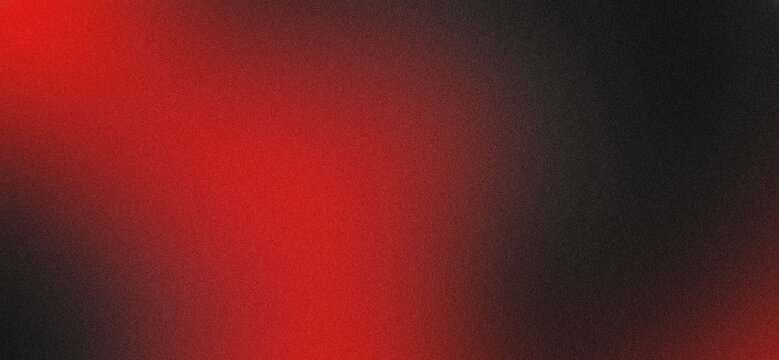 Blurred red black background with noise