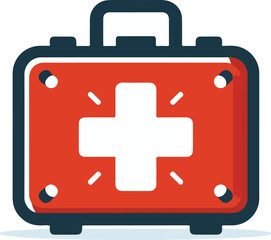 Fototapeta premium first aid kid box