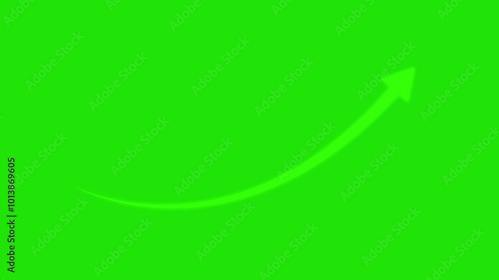Poster abstract arrow business graph icon animation background