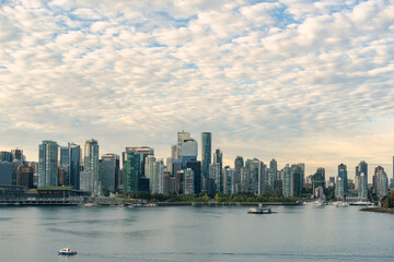 Fototapeta premium Vancouver skyline during early morning