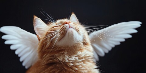 cat angel 