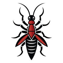 earwig logo icon on white