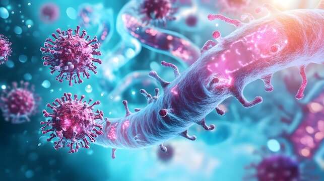 Images focusing on leaky gut prevention, showing a healthy gut barrier and protective mechanisms to emphasize the importance of maintaining gut health and preventing intestinal permeability