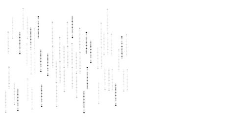 Vector digital technology background. Vector Digital data dots gray pattern pixel background design.