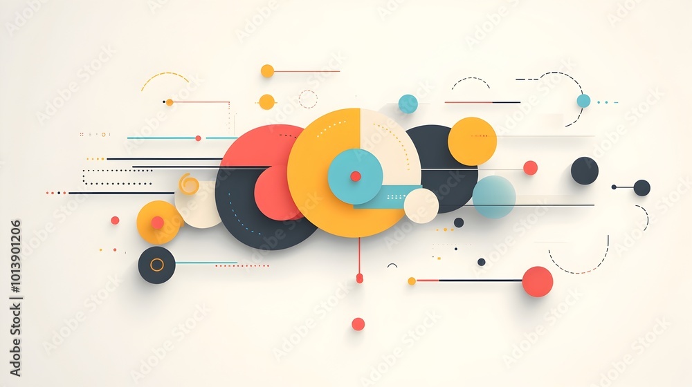 Poster muted tones refined textures and data driven modern digital design with cinematic lighting minimalis
