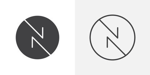 Convert icon flat and simple set design