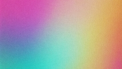 Colorful Gradient Background with Grainy Noise Texture. Modern and Futuristic Design with Smooth Fluid Shapes, Ideal for Posters with a Unique Visual Appeal.