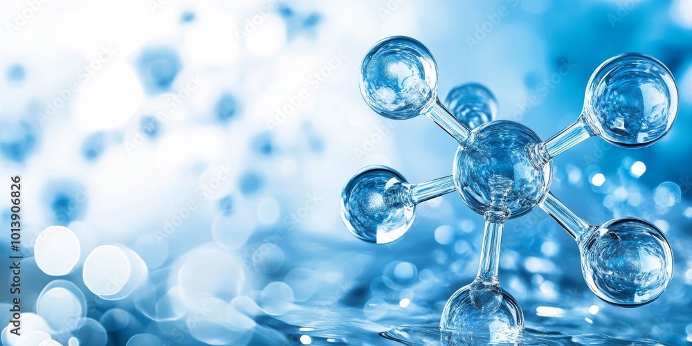 Aufkleber Visualizing Ionic Bonds: Create an image of sodium and chlorine atoms forming an ionic bond, illustrating the transfer of electrons and the resulting charged particles.