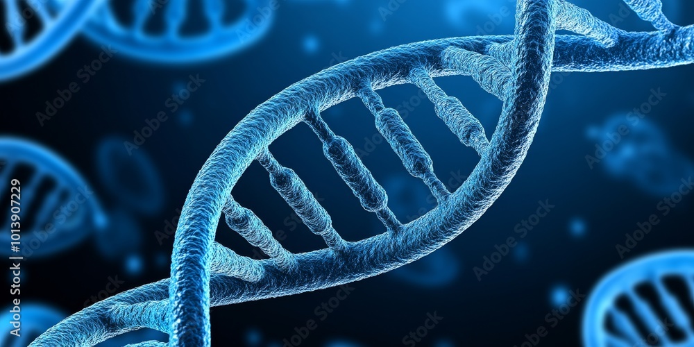 Aufkleber dna double helix: depict the molecular structure of dna in a double helix formation, showcasing the 