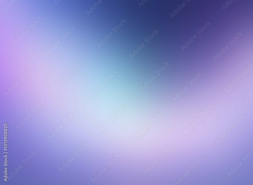 Poster smooth gradient transitioning from blue to purple creating a soft and abstract background, ai genera