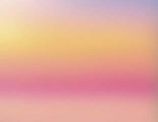 Fototapeta premium Gradient background with a smooth blend of pink, orange, and purple, reminiscent of a warm sunset, AI generated