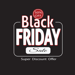 black friday day poster