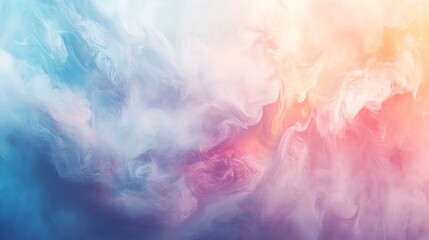 Colorful abstract texture with soft gradients and fluid shapes.
