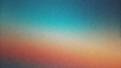 Colorful Gradient Background with Grainy Noise Texture. Modern and Futuristic Design with Smooth Fluid Shapes, Ideal for Posters with a Unique Visual Appeal.