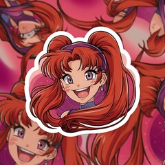 Anime Character Stickers 