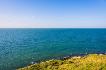 La côte de Cap Gris Nez et la manche