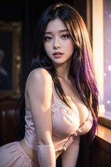 woman, fashion, beauty, face, model, dress